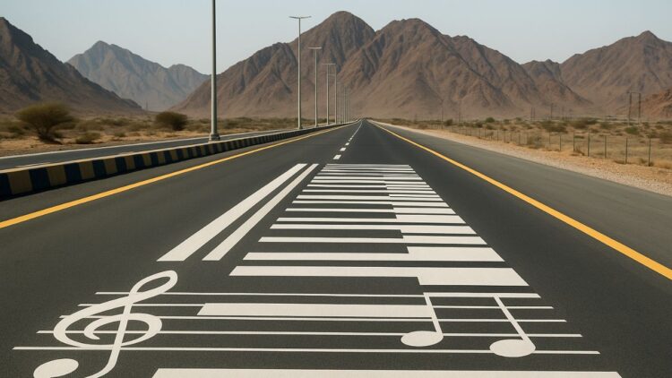 musical road uae