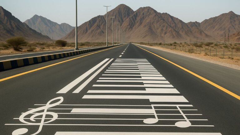 musical road uae