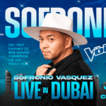 Sofronio Vasquez Live in Dubai Tonight – Last Chance to Grab Your Tickets